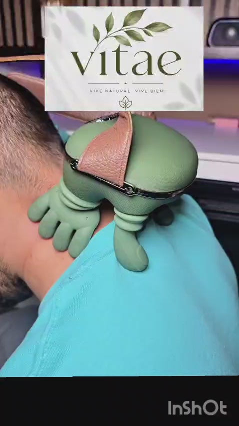 Masajeador de cuello y hombros térmico